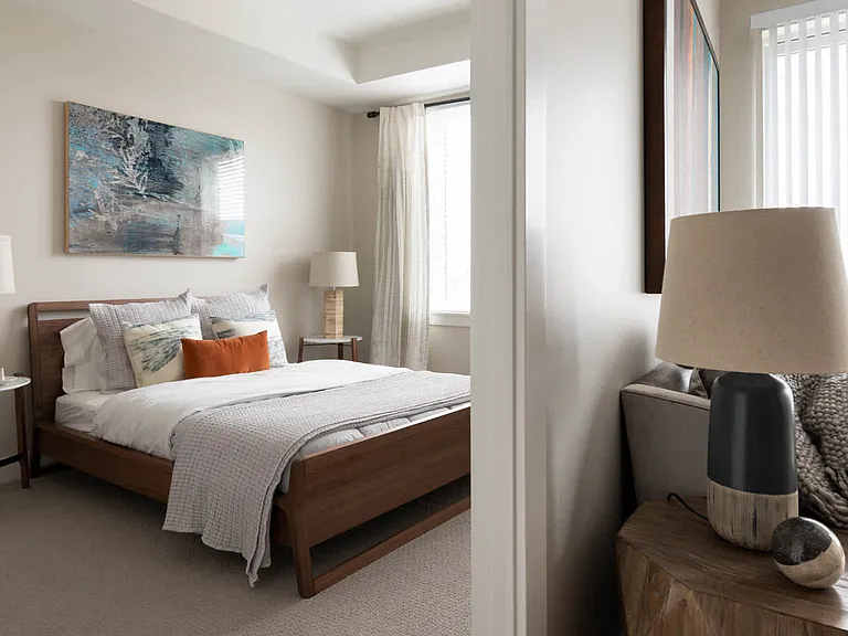 Carpeted Bedroom