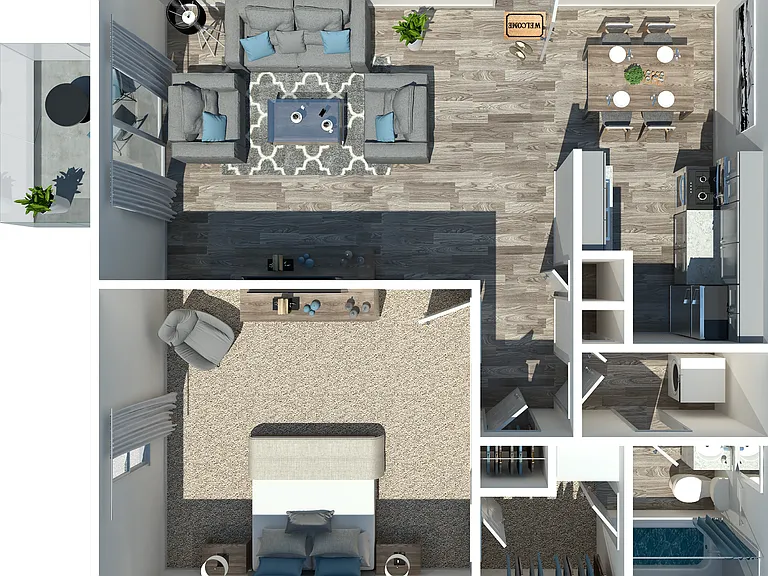 1-top view 1-top view