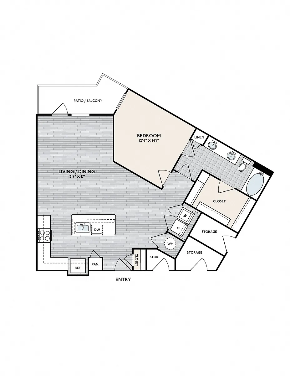 Floor plan A1J
