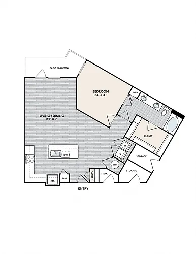 Floor plan A1J