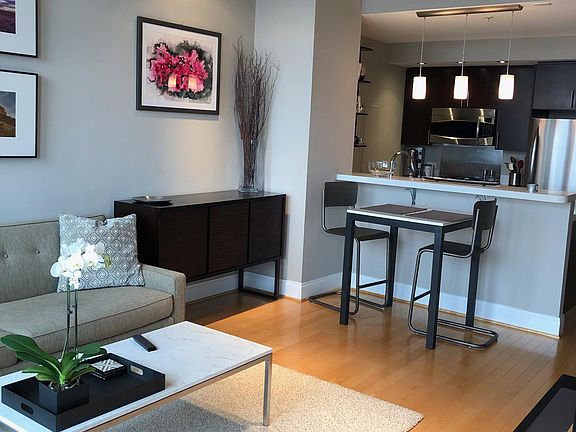 Dining area and kitchen