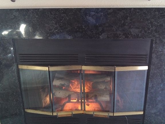 family room fire place