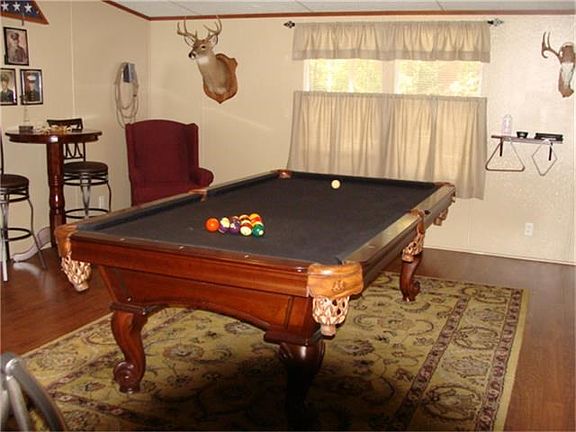 Pool Table &  Accessories  go with sale of home.