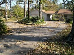 paved circle drive