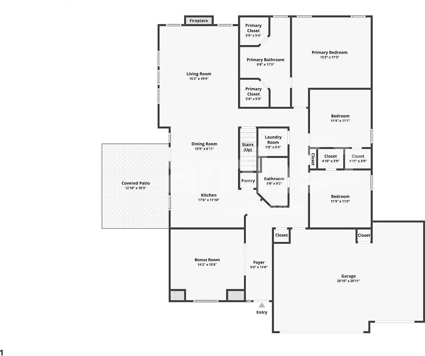 3 bed, 2.0 bath, 1862 sqft, $2,110 — Photo 3