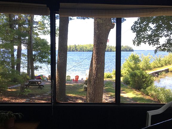View from screened porch 
