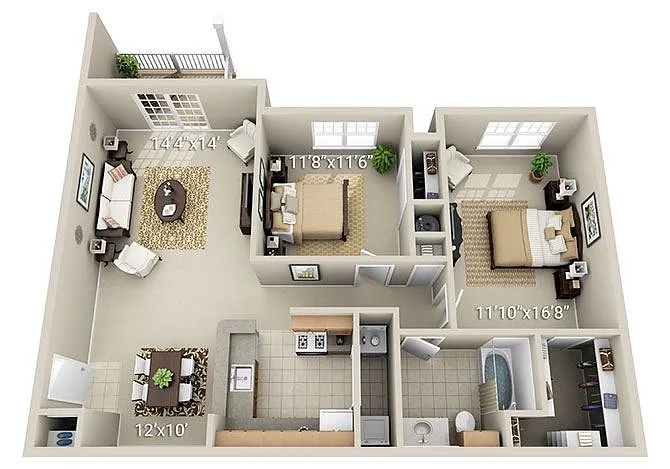 Floor plan BA1G