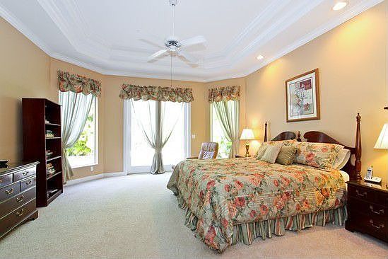 Large Master with Tray Ceilings