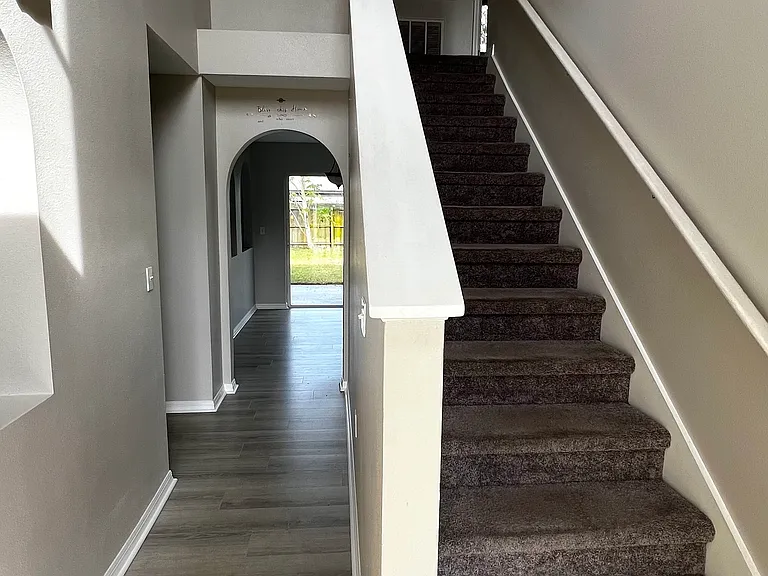Entry Foyer and Stairway