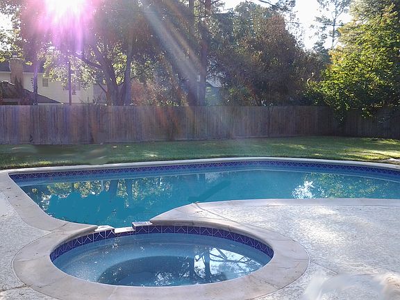 Backyard Pool and Spa