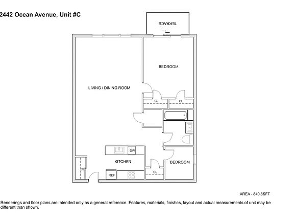2nd image of 2442 Ocean Ave APT 2D
