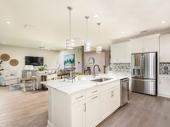 Gourmet Kitchen Overlooking Grand Room Pelican at Hawkstone