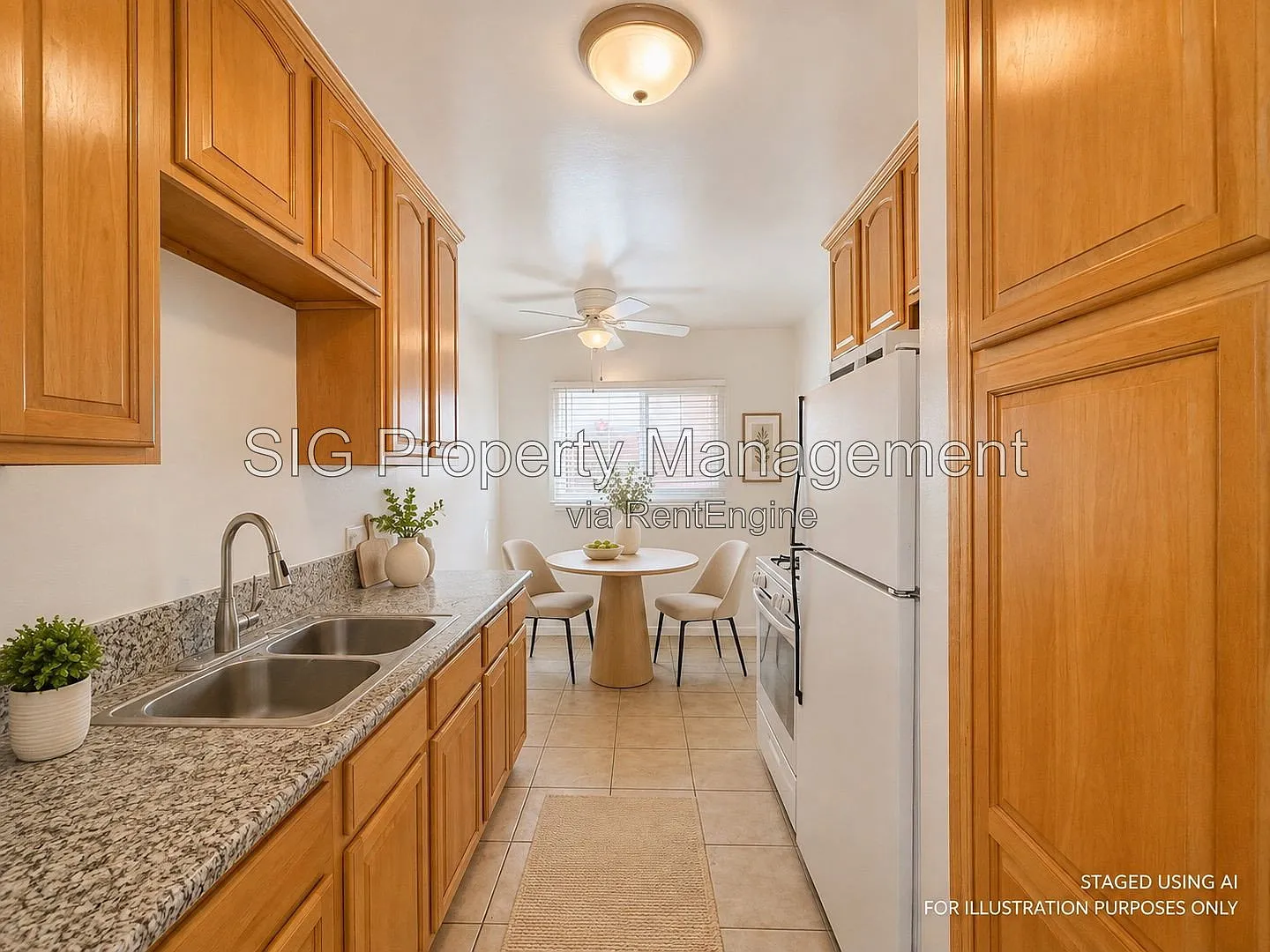 1 bed, 1.0 bath, 588 sqft, $1,950 — Photo 3