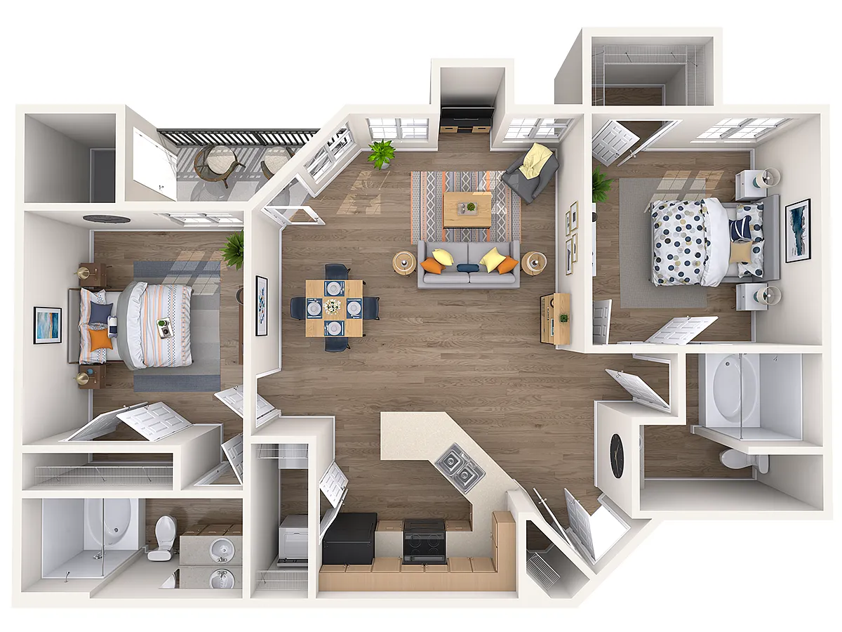 Floor plan B2