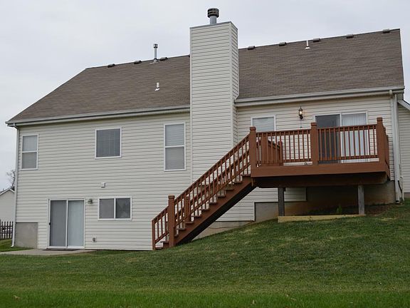 Back - deck & walk out basement