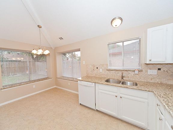 Breakfast area off kitchen.