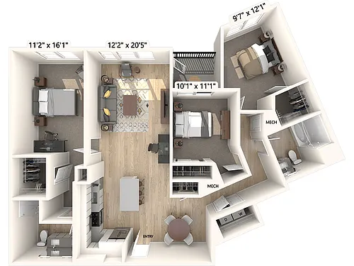 Floor plan C2