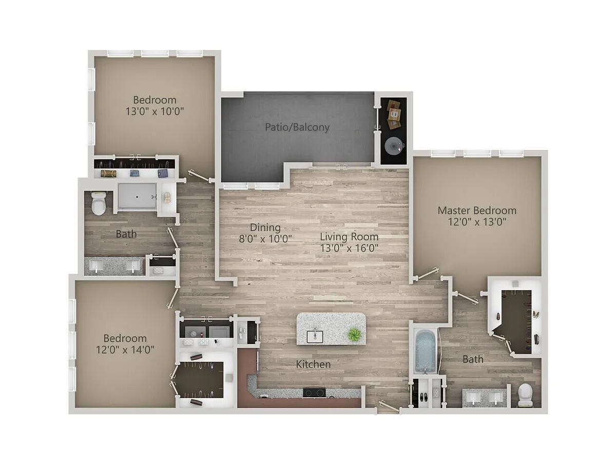 Floor plan C1 Accessible