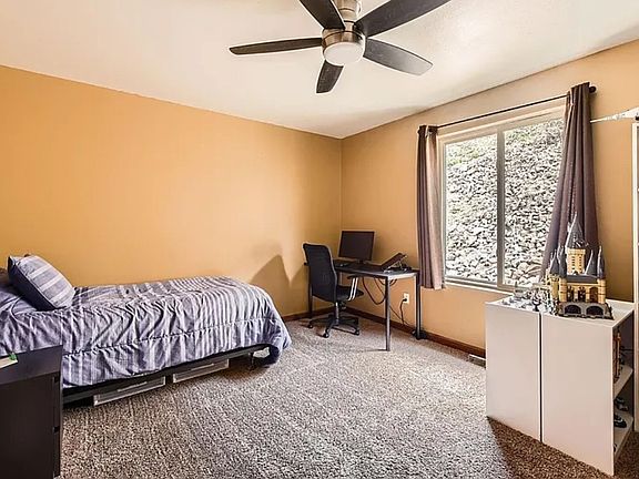 The larger of the two rooms. This room is 1,250. Is also not furnished like this . This is from The Last Tenant. The room will have a bed a dresser a cabinet and a little nightstand. This room also has a walk-in closet.