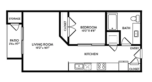 Floor plan Brushy Creek