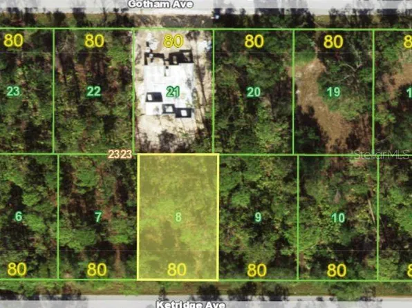 13184 KETRIDGE AVENUE LOT 8, PORT CHARLOTTE, FL 33953