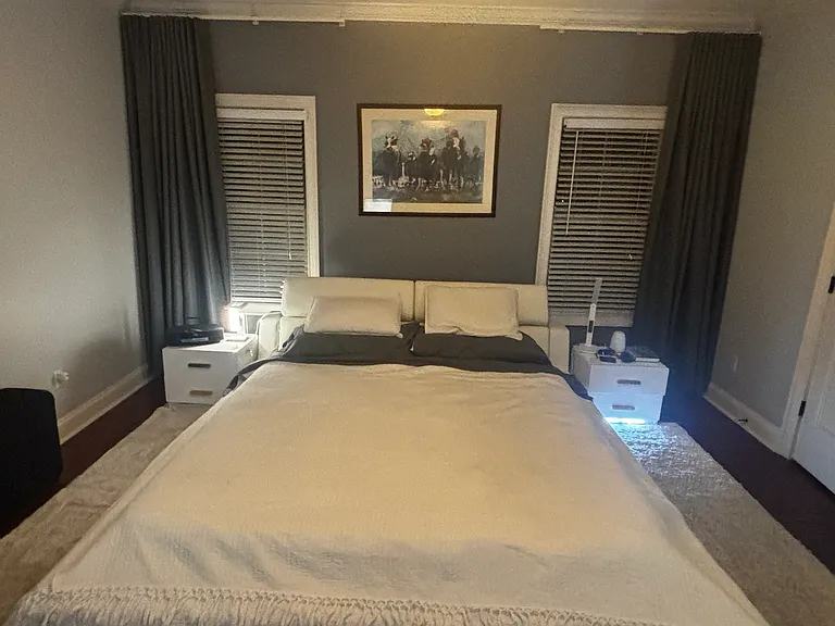 14x16 masterbed with his and hers walk ins.