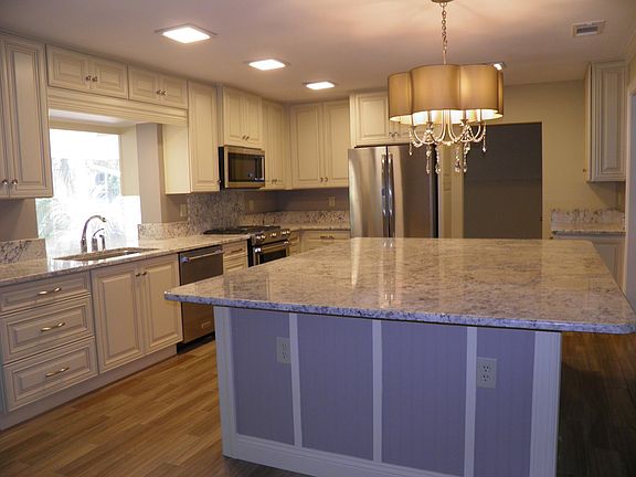Open Kitchen. Luxury Stainless Appliances