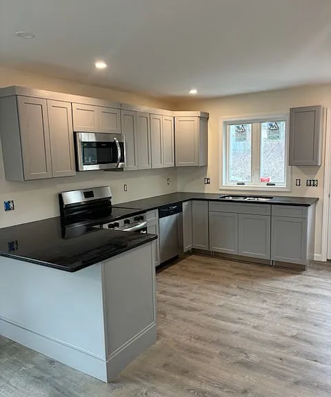 Open Concept kitchen with island