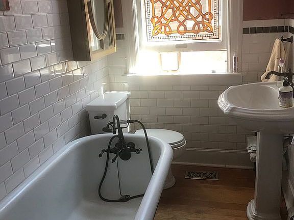 Original shared bathroom.