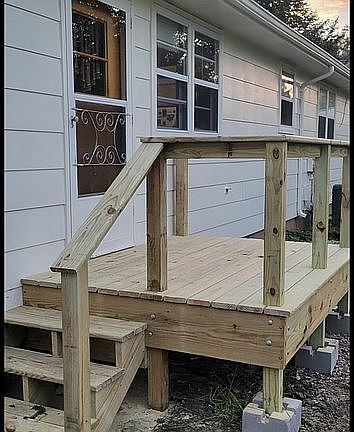 Back deck