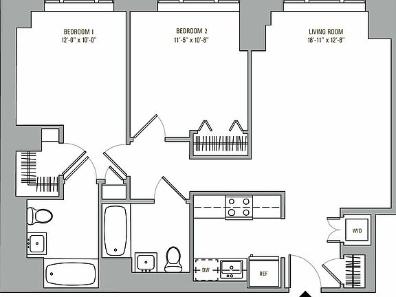 2nd image of 45 Hoyt St #15T