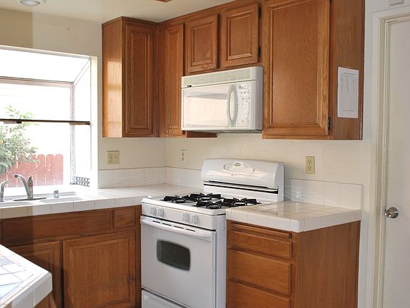 kitchen with bay window