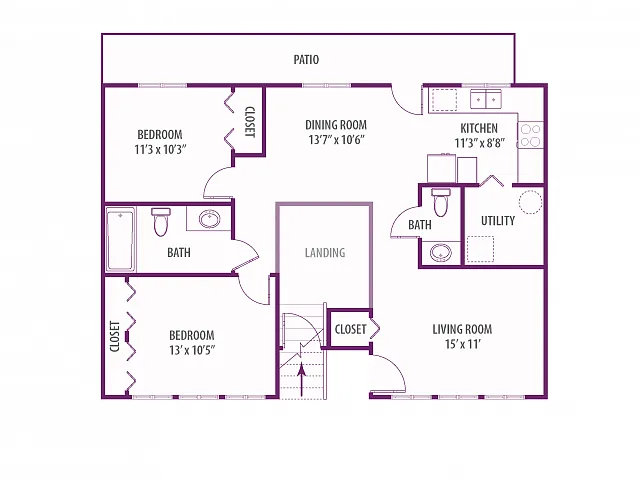 Floor plan Brewster
