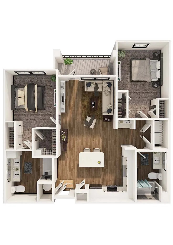 Floor plan B1