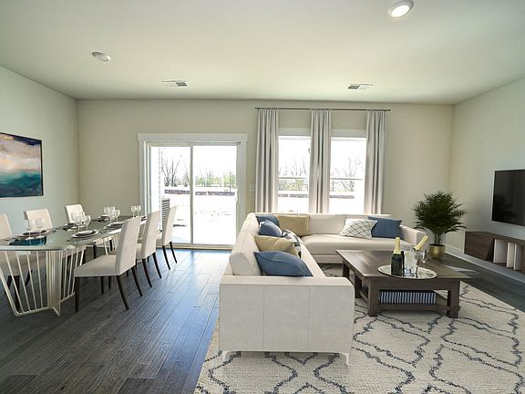 Carmine floorplan modeled in Greenville, SC.