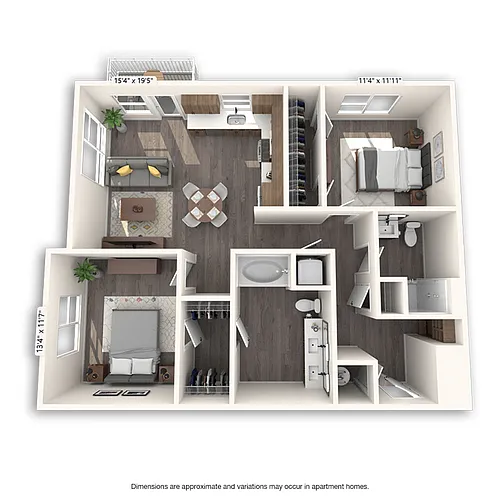 Floor plan Josephine Platinum