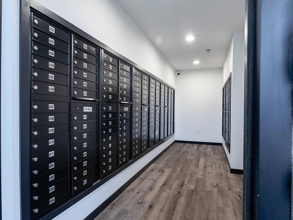 Indoor Mail Room at The Pinnacle at Stone Creek Falls.