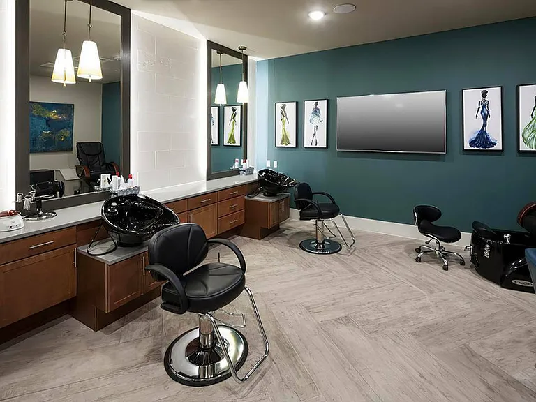 On-Site Salon and Spa for Residents