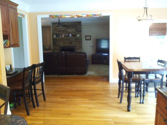 VIEW FROM KITCHEN TO LIVING 