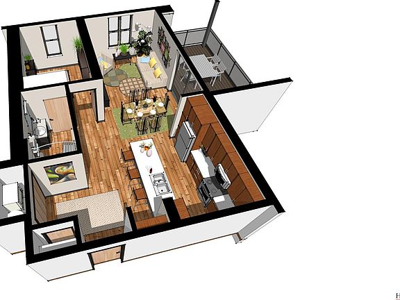 Artist Rendering. Units are Unfurnished