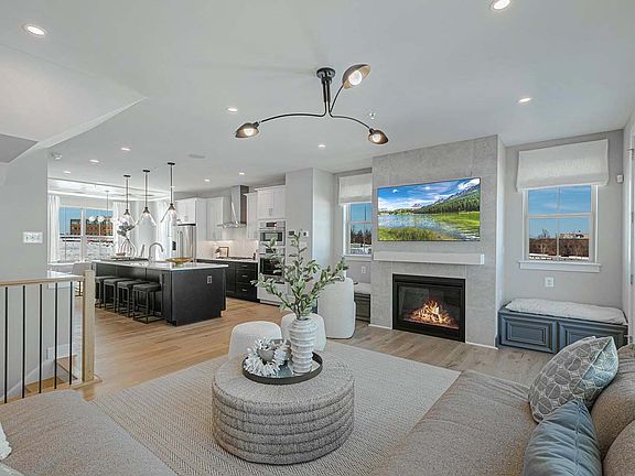 The Westmore Floor Plan, 3-5 BR, 2-4 BA, 2-Car Garage, Rooftop Terrace, Townhomes by Craftmark Homes