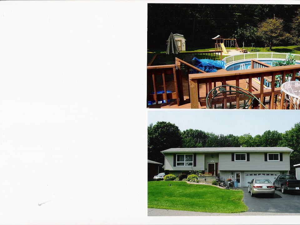Front view and back yard