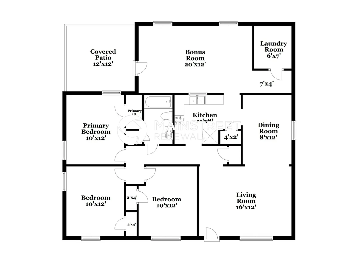 Floor Plan - 1010 Wingate St