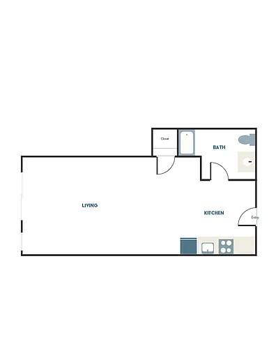 Floor plan Studio A11