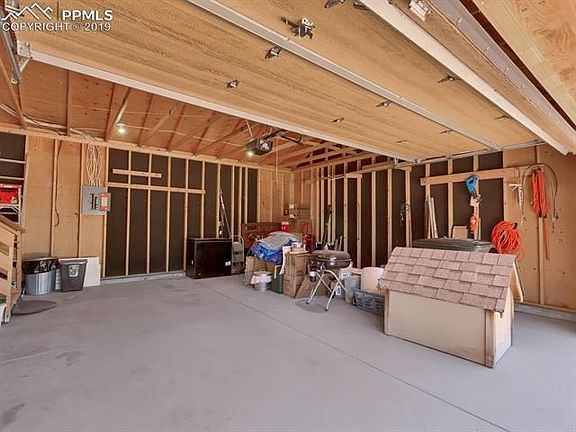 LARGE 2 car attached garage