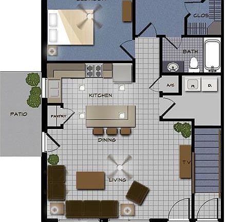 2nd image of 1811 George Bush Dr E APT 414