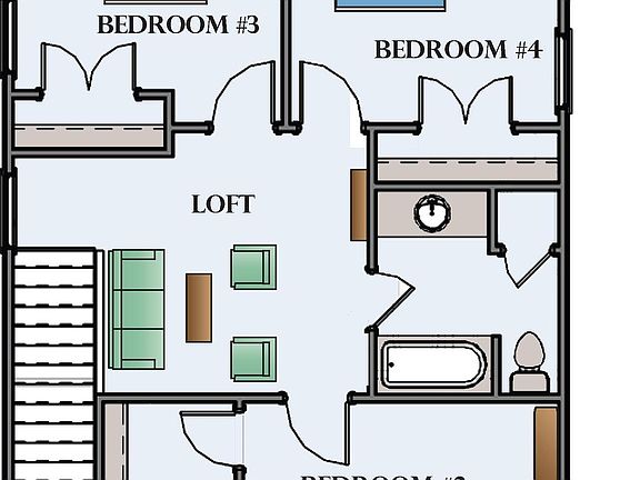 View of home floor plan