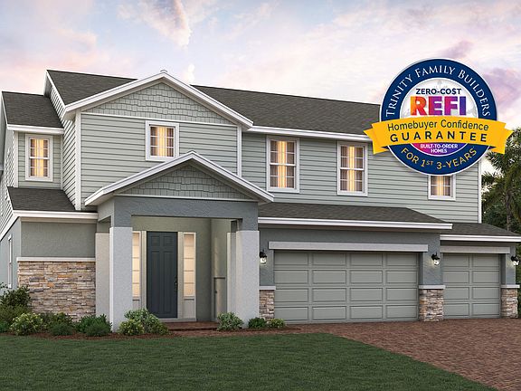 Sullivan elevation 3 shown with optional stone