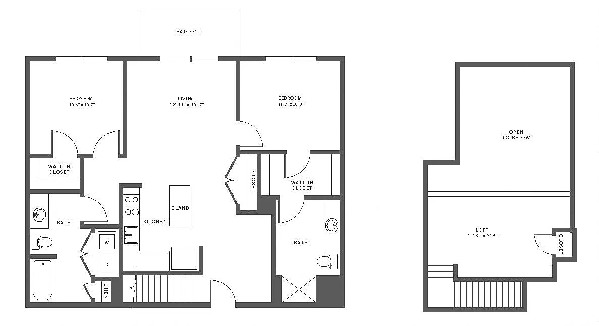 Floor plan B8