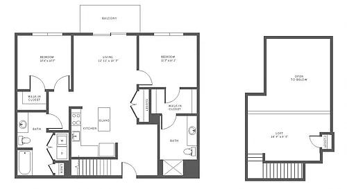 Floor plan B8